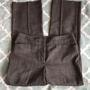 8P curvy brown LOFT dress pants